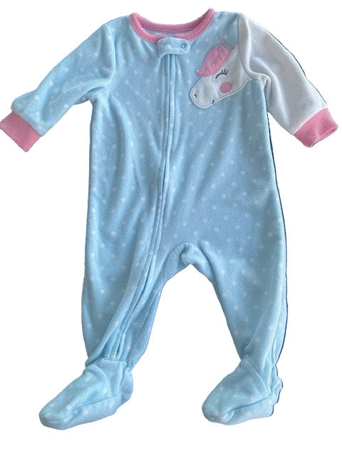 Carter's Fleece Sleeper with Zipper, 3-6 months