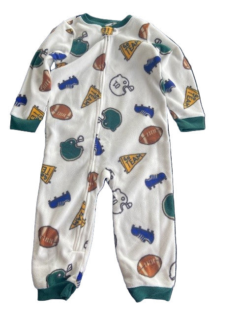 Carter's Fleece Sleeper with Zipper, 3T