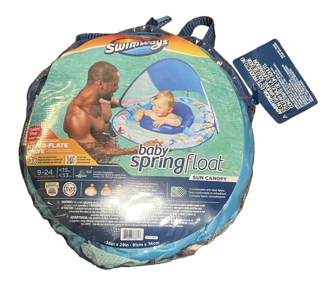 Baby Spring Float with Sunshade
