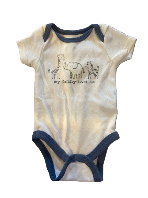 Kyle and Deena onesie, 0-3 months