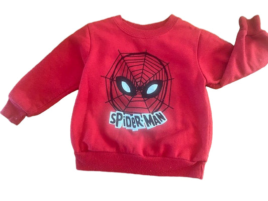 Marvel Spiderman Sweatshirt, 18-24 months