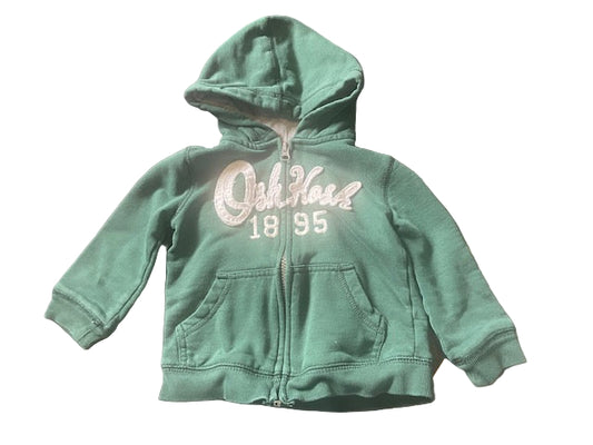 Oshkosh Zip Up Sweater, 2T